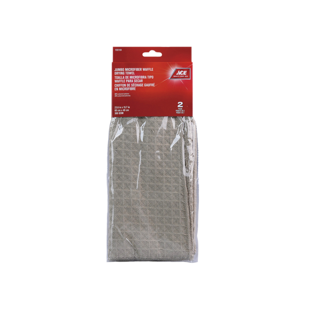 Toalla de microfibra de 60x40 centimetros 2 unidades