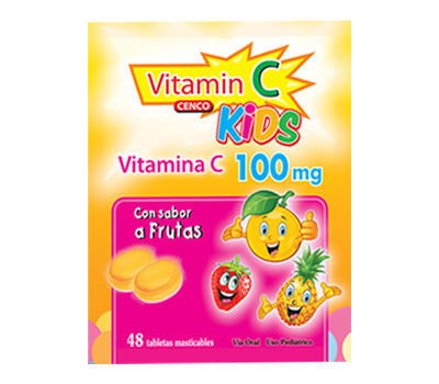 CENCO VITAMINA C NIÑOS 100 mg