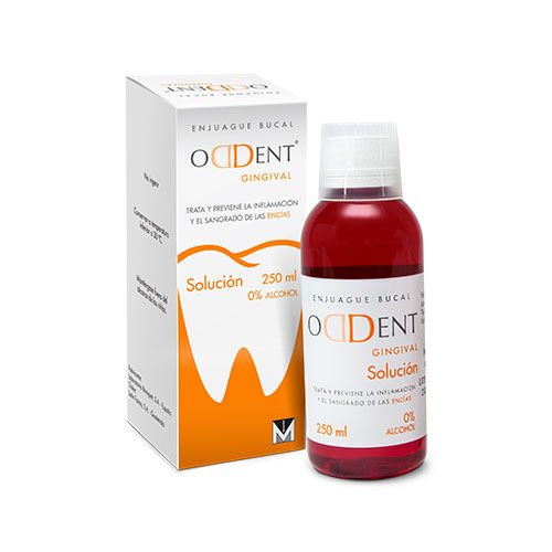 ENJUAGUE BUCAL GINGIVAL ODDENT 250 ML