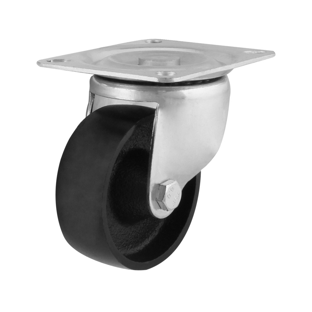 Rodo giratorio 100 mm rueda de hierro 200 kg