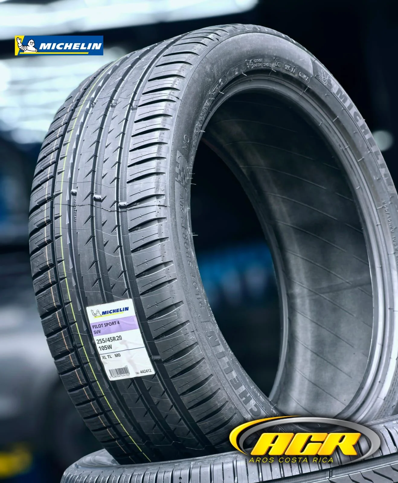 255/45R20 Michelin Pilot Sport 4
