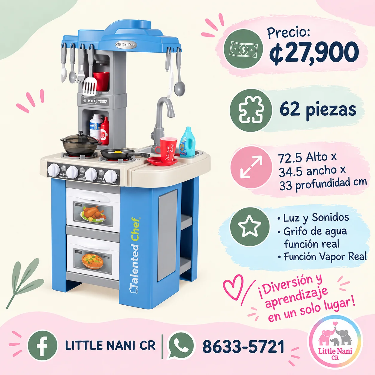 Cocina plástica 12-90