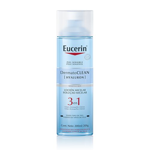 LOCION MICELAR EUCERIN DERMATO CLEAN 3 EN 1 200 ML
