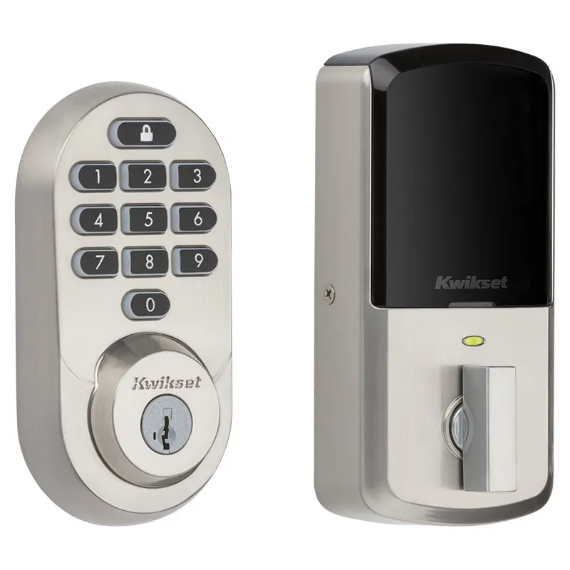 Cerrojo digital Wi-Fi Halo níquel satinado Kwikset