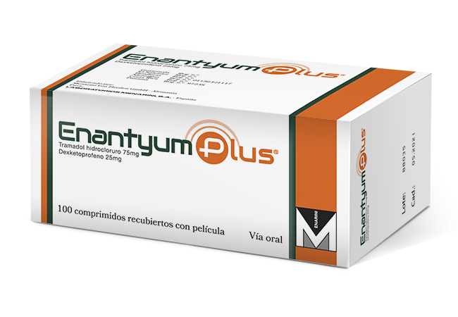 ENANTYUM PLUS 75MG/25MG CAJA CON 100 TABLETAS