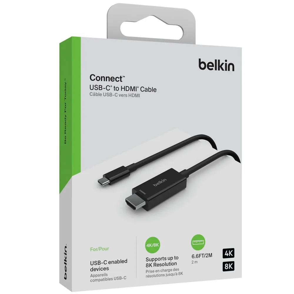 Cable USB-C a HDMI 2.1 (2m)