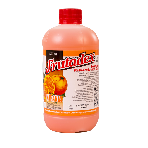 FRUTADEX NARANJA SUERO HIDRATANTE 500 ML