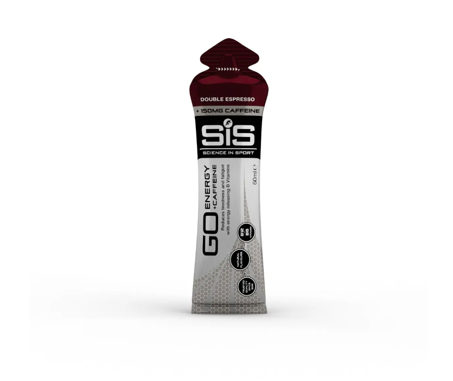 SIS GO Gel de cafeína sabor doble expresso x60 ml