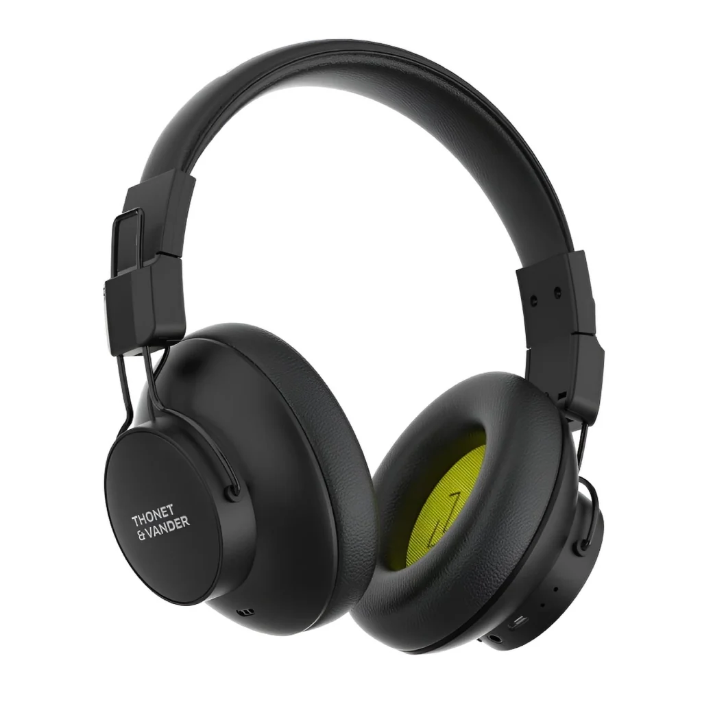 HEADSET THONET & VANDER KLASSIK SCHWARZ INALÁMBRICO BLUETOOTH HK096-03665 NEGRO