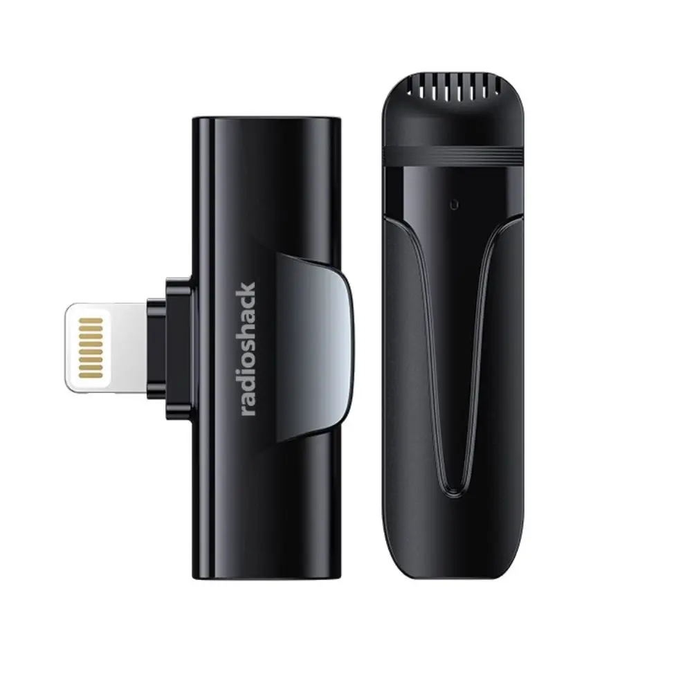Micrófono inalámbrico lightning y receptor Radioshack Negro 3304390