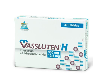 Vassluten H 300 mg/12.5 mg 30 tabletas