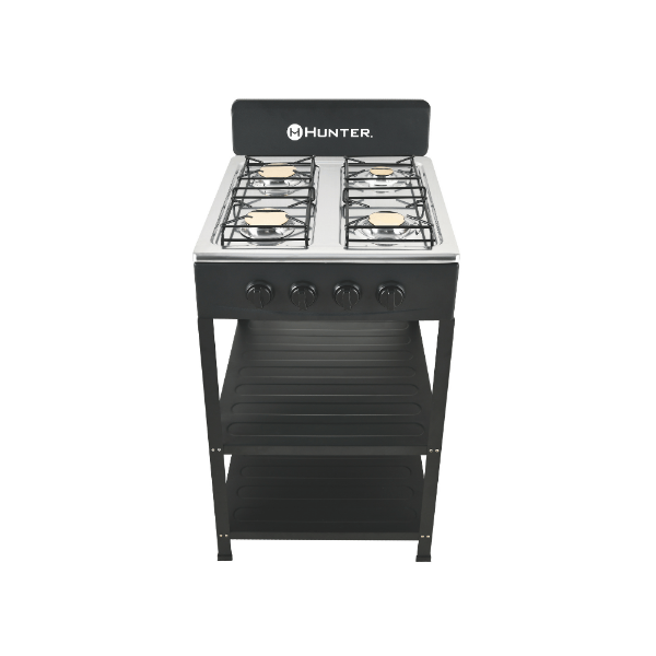 Plantilla de Gas HUNTER HGS400 4Q Negra