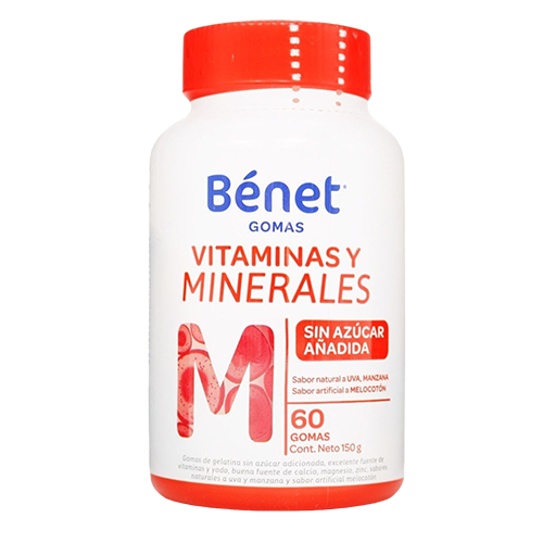 GOMAS BENET MULTIV SINAZ 150GRAMOS