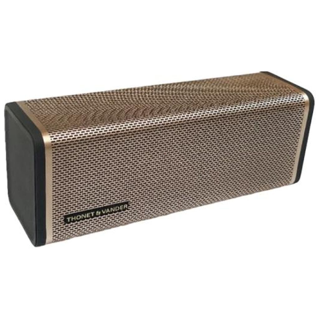 PARLANTE THONET & VANDER FREI TOPP – BLUETOOTH – 24W RMS – DORADO