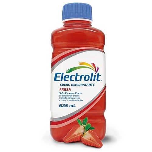 SUERO ORAL ELECTROLIT FRESA 625 ML