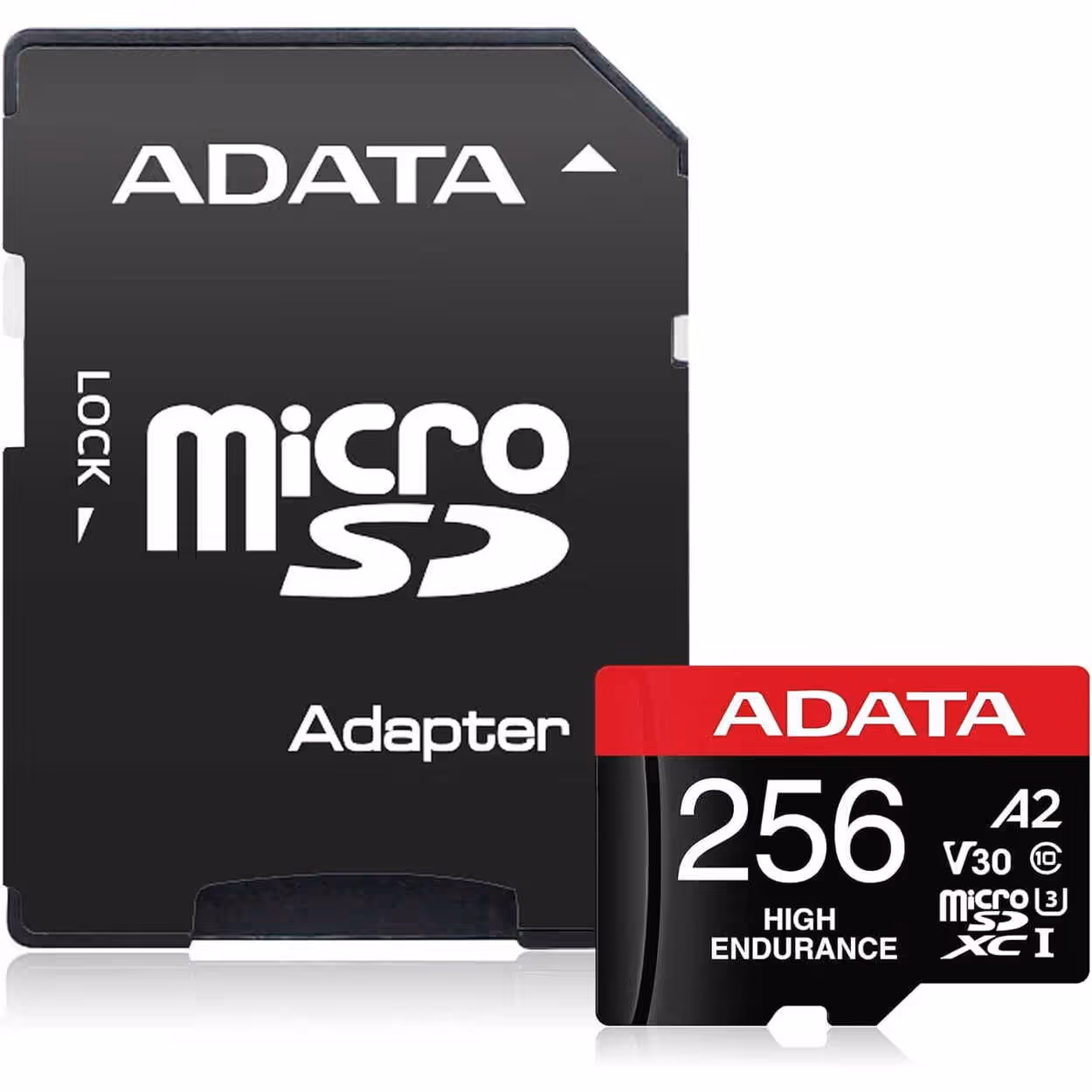 MEMORIA MICRO SD ADATA HIGH ENDURANCE V30 – U3 – 256GB – PARA VIDEOVIGILANCIA