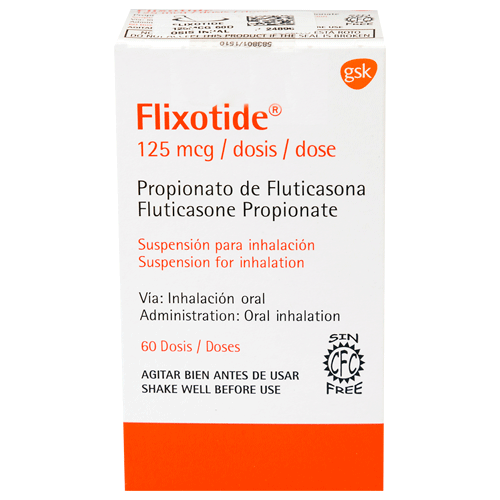 FLIXOTIDE INHALADOR 125 MCG