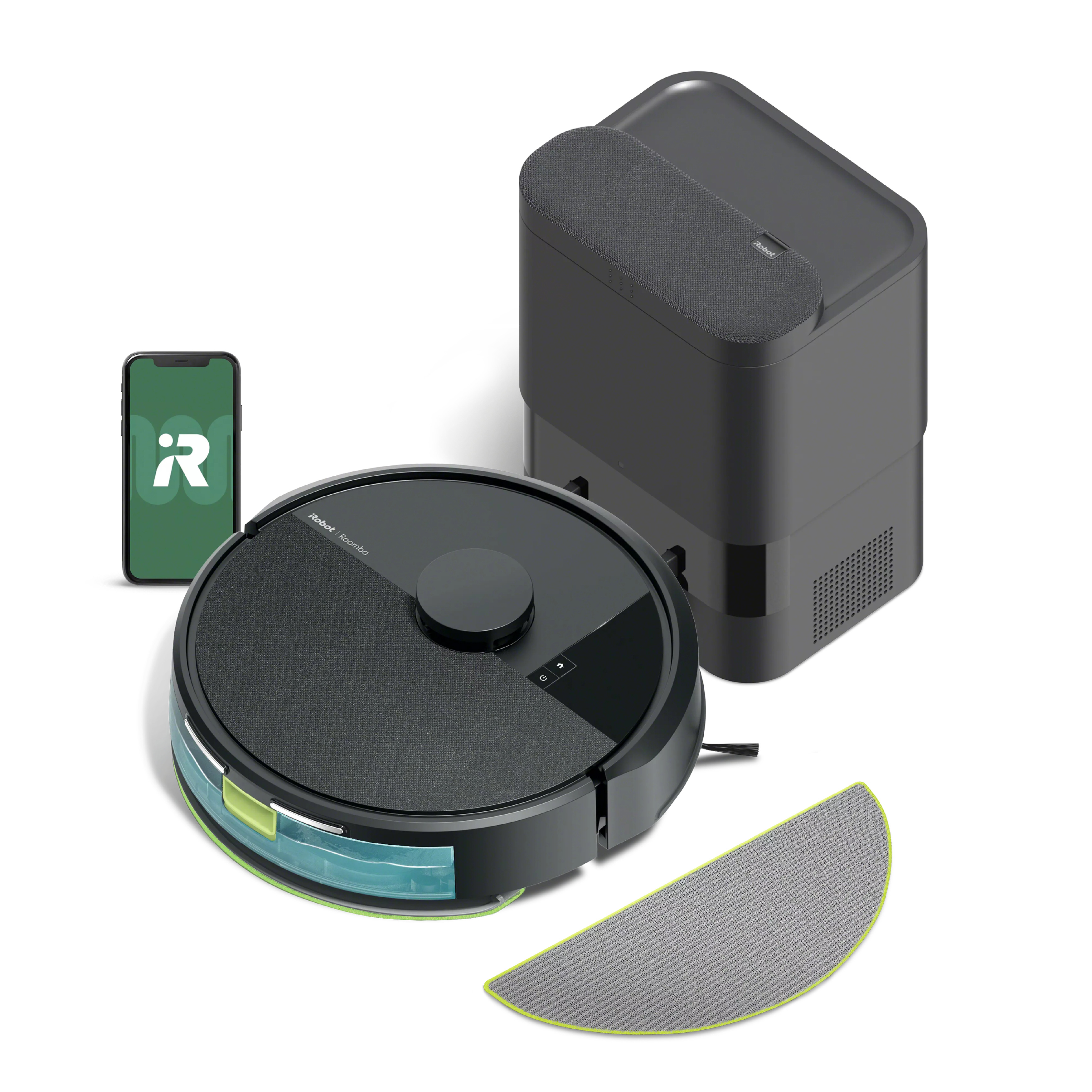 Aspiradora iRobot modelo 105+ aspira y mopea con base autoempty