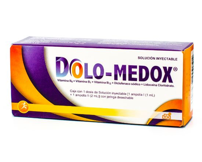 Dolo-Medox Solucion inyectable 1 dosis