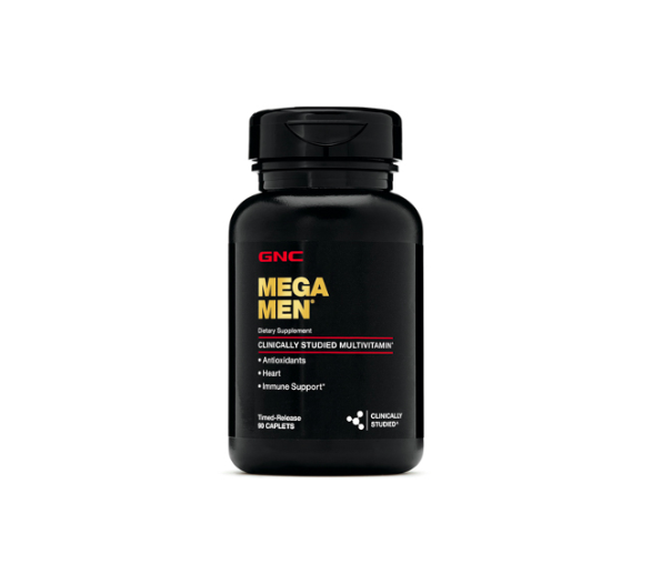 GNC MEGA MEN MULTIVITAMÍNICO 90 CÁPSULAS