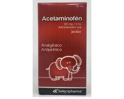 Acetaminofen Selectpharma, jarabe 120ml