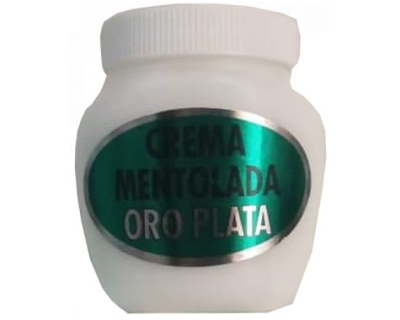 Crema mentolada Oro Plata 120 g