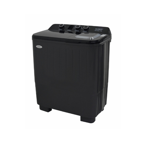 Lavadora Semiautomática SANKEY WM-1014PGR 10Kg Negro