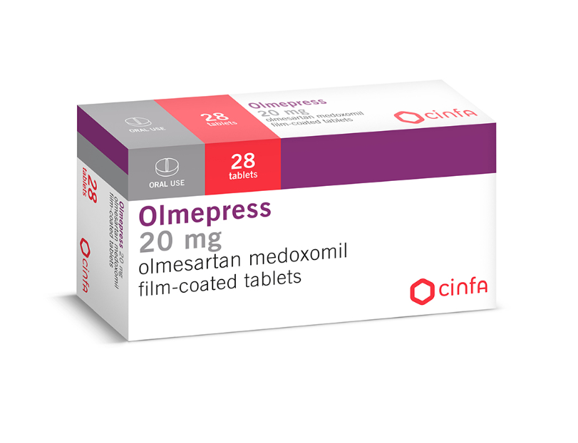 Olmepress 20mg x28 Tabletas