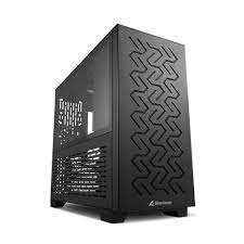 Case Sharkoon Mini Tower MS-Z1000 1 Ventilador de 80MM y 3 de 120MM con Vidrio Lateral y Malla Frontal – Negro