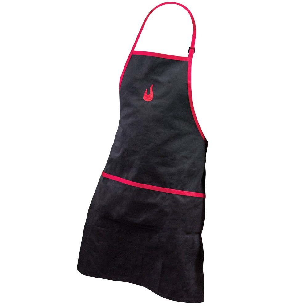 Delantal con bolsillos para parrilla