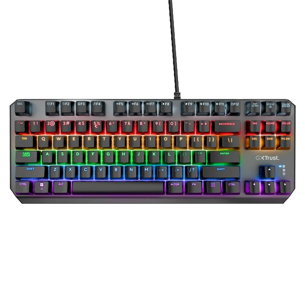 Teclado Mecánico Gaming Trust Iluminado - 24407