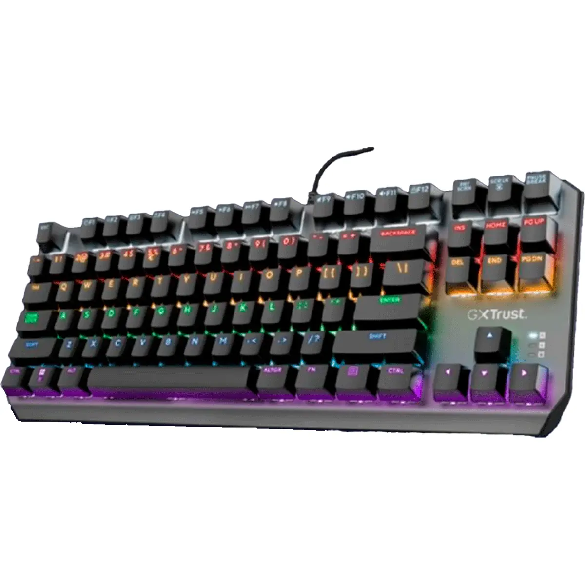 Teclado Gaming Trust 24407 Arcoiris