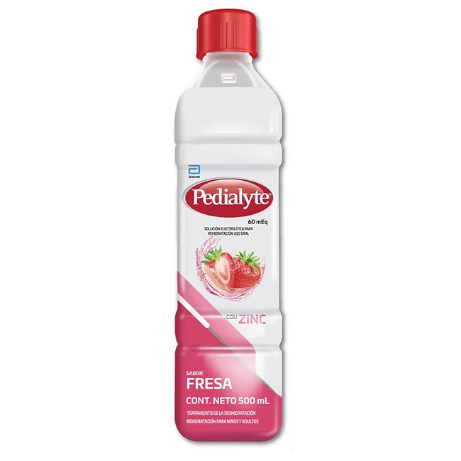 SUERO PEDIALYTE NG 60 FRESA 500 ML