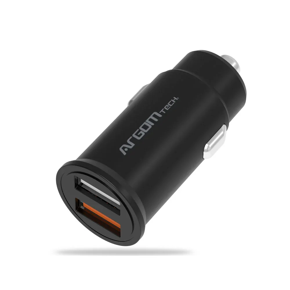 CARGADOR PARA CARRO – ARGOM – 2 USB