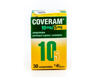 Coveram 10 mg/5 mg 30 comprimidos