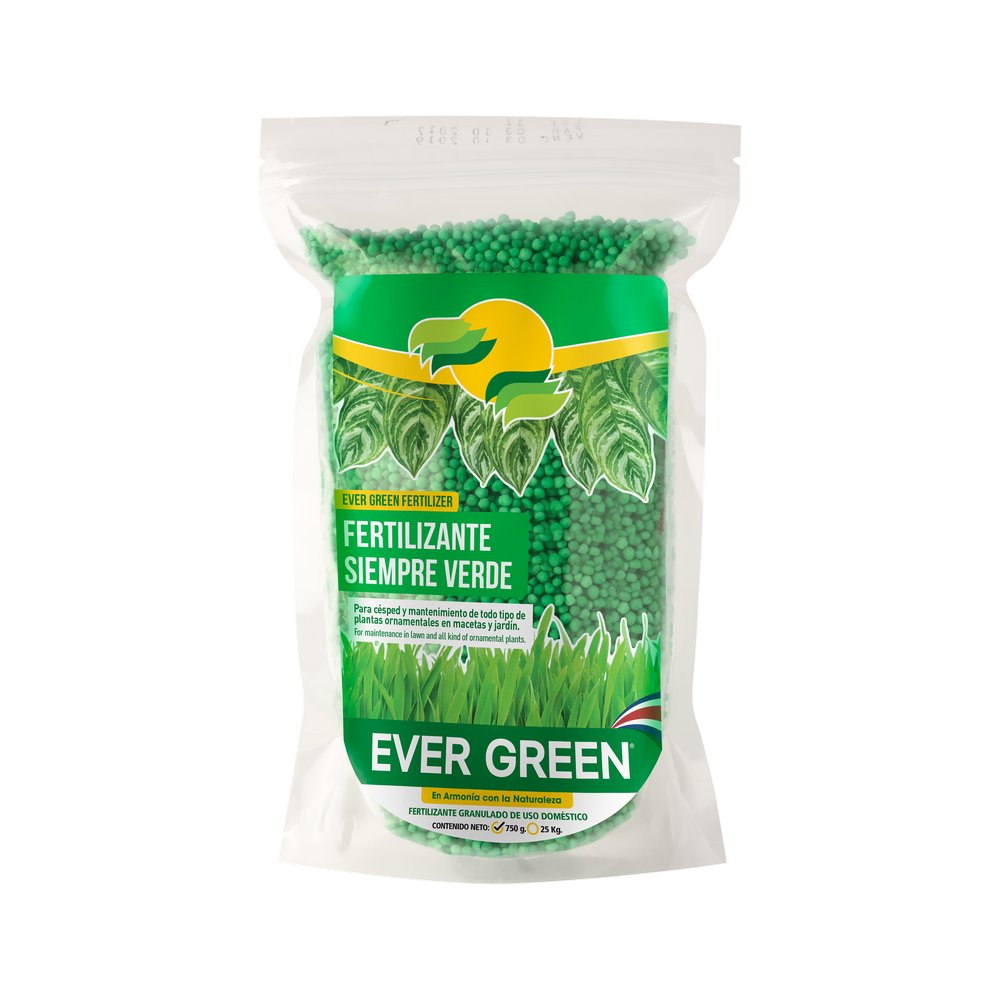 Fertilizante granulado siempre verde 750 g