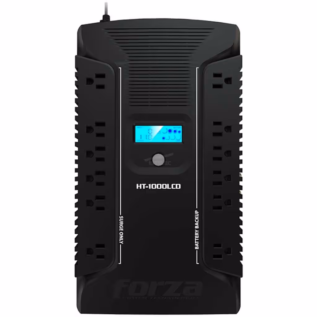 UPS Forza HT-1000 LCD 1000VA – 600W 12 TOMAS – 2USB