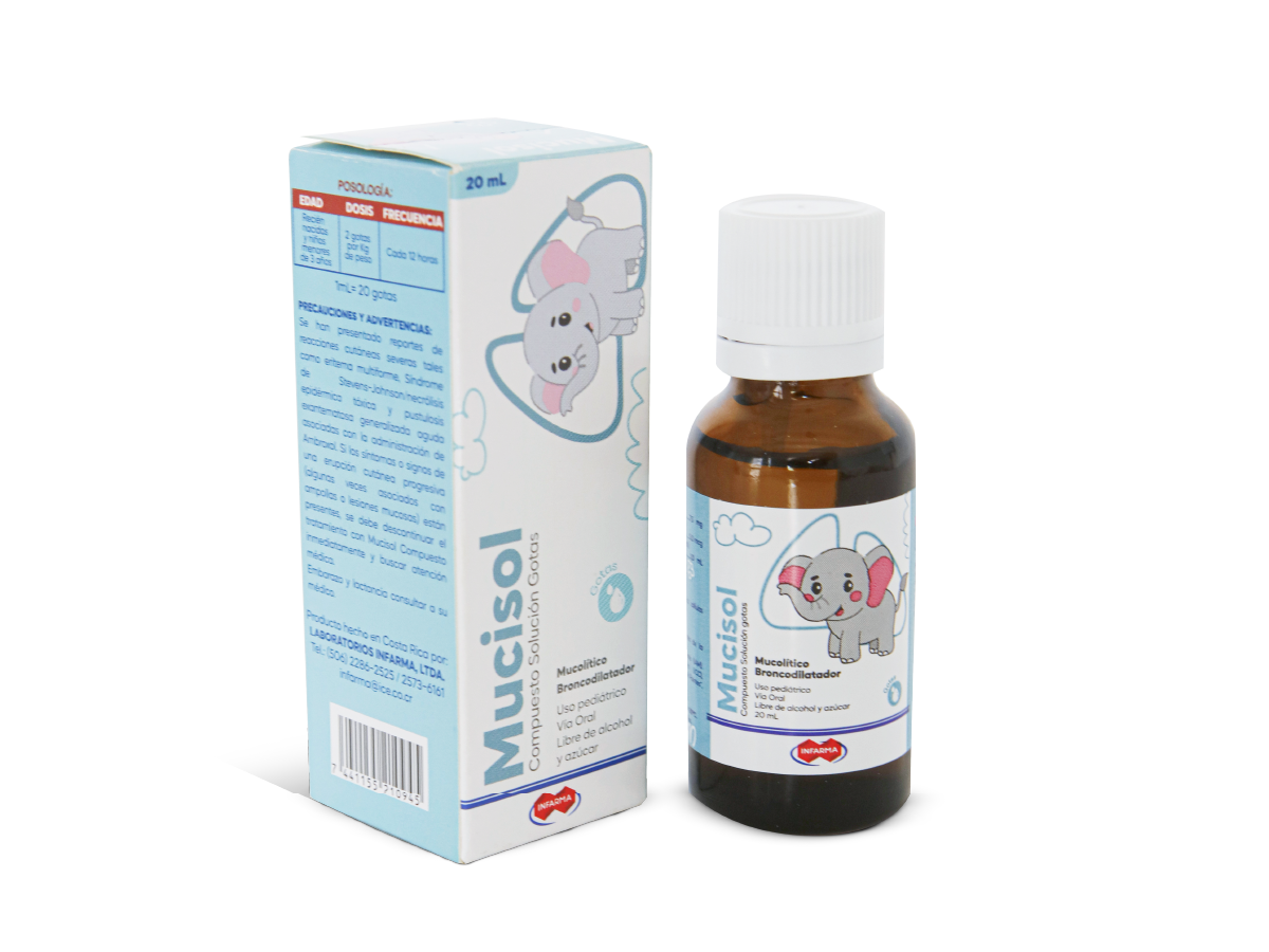 MUCISOL COMPUESTO GOTAS 20 ml