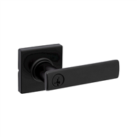 Cerradura Manija con Llave Negro Mate Breton Kwikset