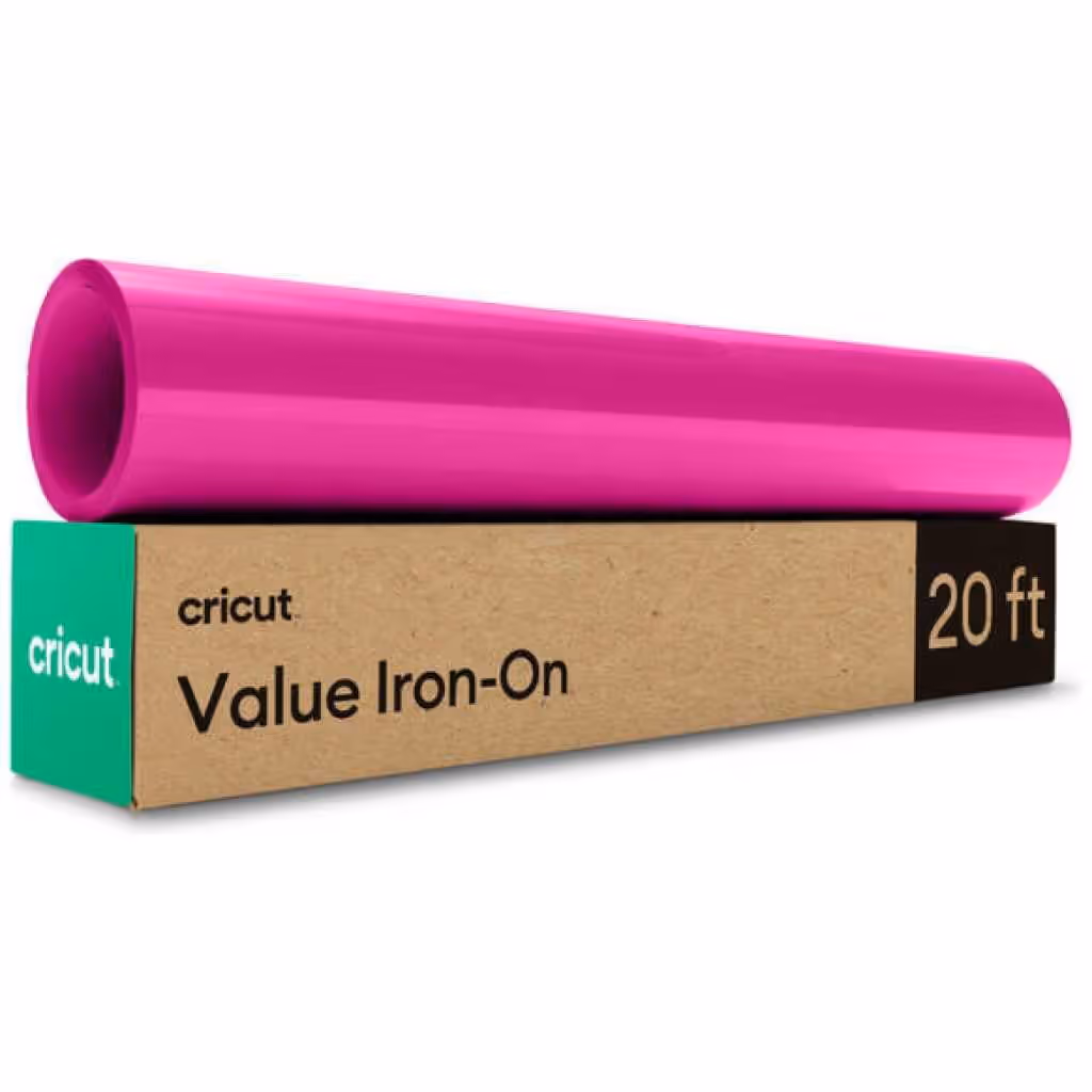 Vinil textil Cricut Value Iron-On magenta 12” x 20 ft