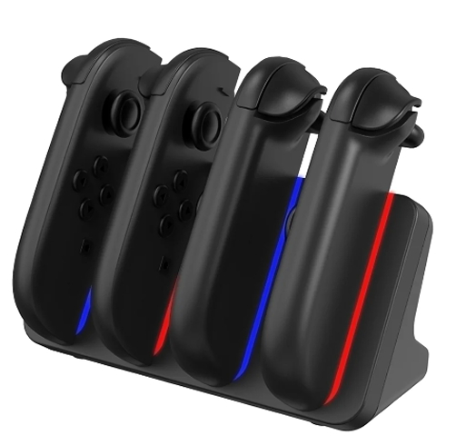 Cargador Cuadruple Surge Switch 2 – Negro