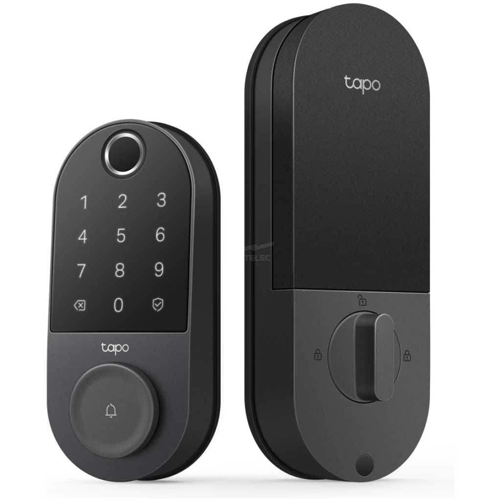 CERRADURA INTELIGENTE TP LINK TAPO DL110(US) TECLADO DIGITAL CON HUELLA WI-FI / BLUETOOTH NEGRO