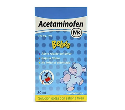 ACETAMINOFEN MK GOTAS 100MG/ML