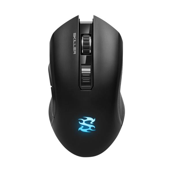 Mouse gaming Sharkoon Skiller SGM3 RGB inalámbrico 6000 DPI 7 botones receptor USB
