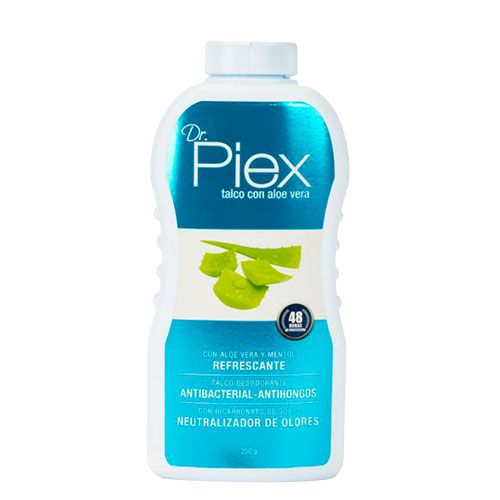 TALCO ANTIB C/ALOE DR PIEX 250 GR POTE