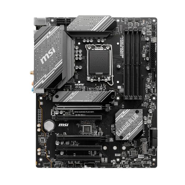 Tarjeta Madre MSI Gaming B760 Plus ATX DDR5 WiFi – Negro