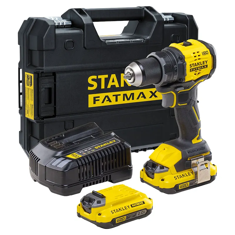 Taladro percutor inalámbrico 1/2" 20 V Stanley