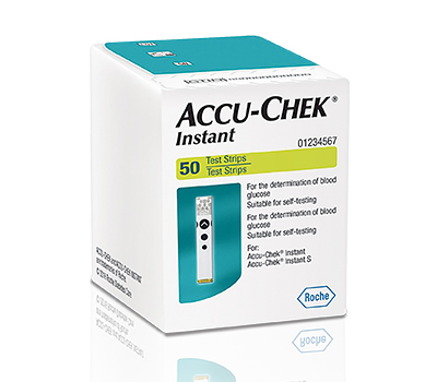 ACCU CHECK INSTANT TIRAS 50 UNIDADES