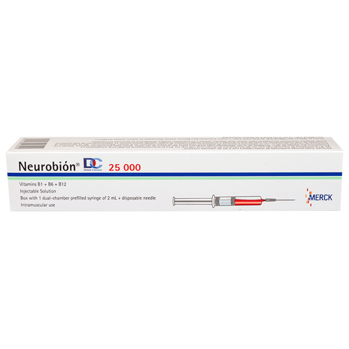 NEUROBION DC 25000 AMPOLLA