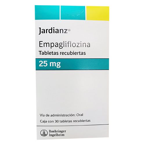 Jardianz 25 mg caja 30 comprimidos
